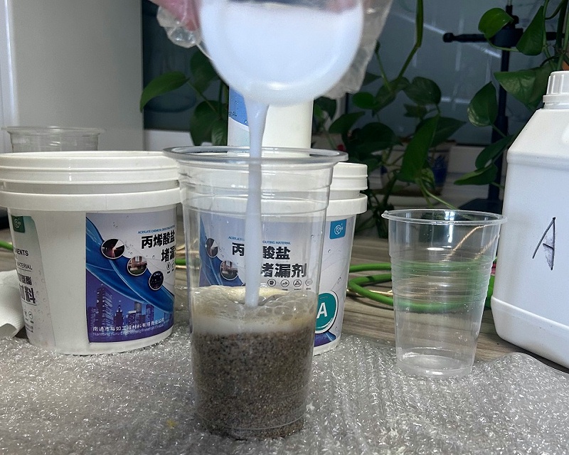 丙烯酸鹽固沙實驗2